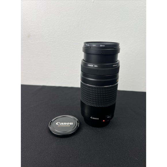 Canon Ultrasonic Zoom Lens EF 75-300mm 1:4-5.6 III USM ULTRASONIC - Picture 9 of 15
